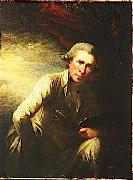 George Romney Self portrait oil on canvas